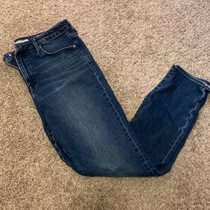 Athleta Sculptek jeans, Medium Dark wash, size 12